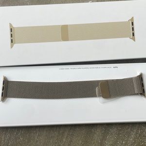 Apple Watch Gold Mesh Band